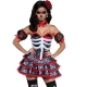 Costume Miss muerte squelette