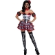 Costume Miss muerte squelette