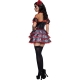 Costume Miss muerte squelette