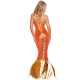 Costume la sirène dorée