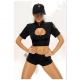 Costume la policière sexy avec képi