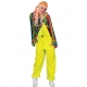 Costume combinaison jaune fluo
