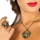 Bague et pendentif streampunk