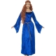 Robe médiévale bleue