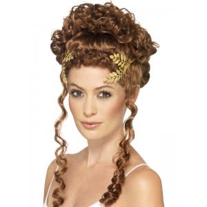 Coiffe feuille de laurier 