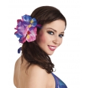 Barrette fleur rose Hawa&iuml;