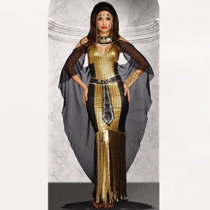 Costume Cl&eacute;op&acirc;tre avec cape voile