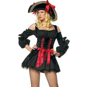 Costume pirate noir