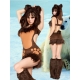 Costume petit ours brun