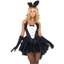Costume lapin bunny playboy queue de pie