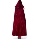 Costume petit chaperon rouge avec cape longue