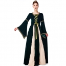 Costume Robe médiévale bordeaux
