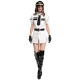 Costume pilote de l'air blanc