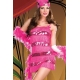 Costume charleston rose