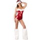 Costume combishort mère noël 
