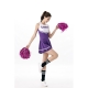 Déguisement pom-pom girl rose