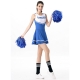 Déguisement pom-pom girl verte