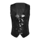 Déguisement Gilet Homme Disco paillettes dorées M à 2XL