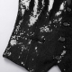 Déguisement Gilet Homme Disco paillettes dorées M à 2XL