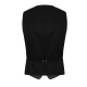 Déguisement Gilet Homme Disco paillettes dorées M à 2XL