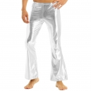 D&eacute;guisement Pantalon Homme patte d'&eacute;l&eacute;phant Disco dor&eacute; M &agrave; 2XL