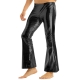 Déguisement Pantalon Homme patte d'éléphant Disco argenté M à 2XL