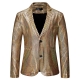 Déguisement Homme Veste Disco brillant arc en ciel M à 3XL