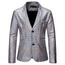 D&eacute;guisement Homme Veste Disco brillant dor&eacute;e M &agrave; 3XL