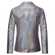 Déguisement Homme Veste Disco brillant dorée M à 3XL