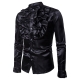 Déguisement Homme Veste Disco sequins noirs S à 2XL