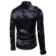 Déguisement Homme Veste Disco sequins noirs S à 2XL
