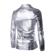 Déguisement Costume Homme Disco brillant noir S à 2XL
