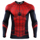 D&eacute;guisement Homme tee shirt spiderman manche longue S &agrave; 2XL
