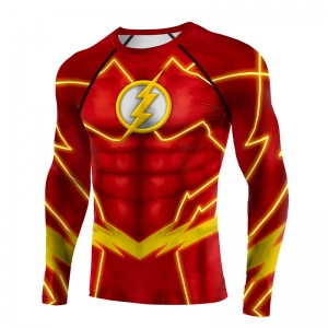 D&eacute;guisement Homme tee shirt flash manche longue S &agrave; 2XL