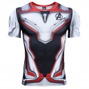D&eacute;guisement Homme tee shirt Captain America manches courtes S &agrave; 2XL