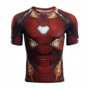 D&eacute;guisement Homme tee shirt Captain America manches courtes S &agrave; 2XL