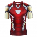 D&eacute;guisement Homme tee shirt Iron man manches courtes S &agrave; 2XL