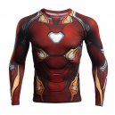 D&eacute;guisement Homme tee shirt Iron man manches courtes S &agrave; 2XL