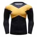 Sweat &agrave; capuche X-men bleu et jaune