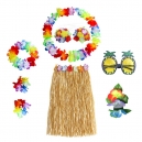 Costume ensemble hawai rouge