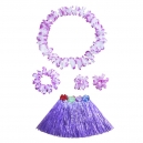 Costume ensemble hawai vert pour enfant