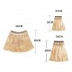 Costume ensemble hawai jaune pour femme