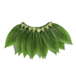 Costume jupe hawai feuille bananier