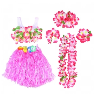 Costume ensemble hawai  pour femme