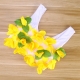 Costume ensemble hawai jaune pour femme