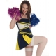 Déguisement USA pom-pom girls avec pom-poms