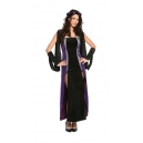 Costume Robe m&eacute;di&eacute;vale noire et jaune