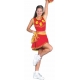 Déguisement  pom-pom girls avec pom-poms