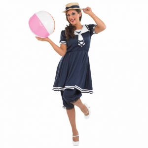 Costume tenue de baignade Victorienne