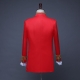 Déguisement veste noire chemise jabot de prince
